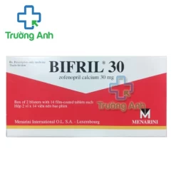 Bifril 30mg - Thuốc điều trị tăng huyết áp và nhồi máu cơ tim